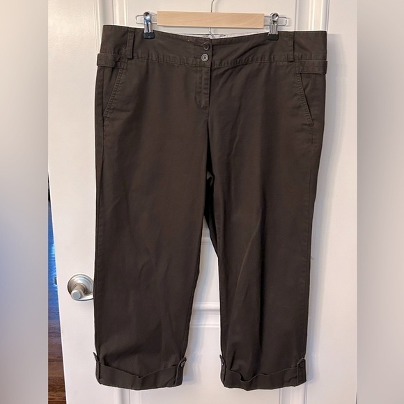Lands End Plus Size Capri Pants - Picture 1 of 3